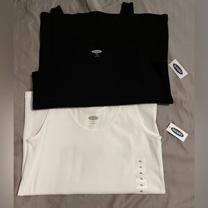 Old Navy Slim Fit Ribbed Tanks